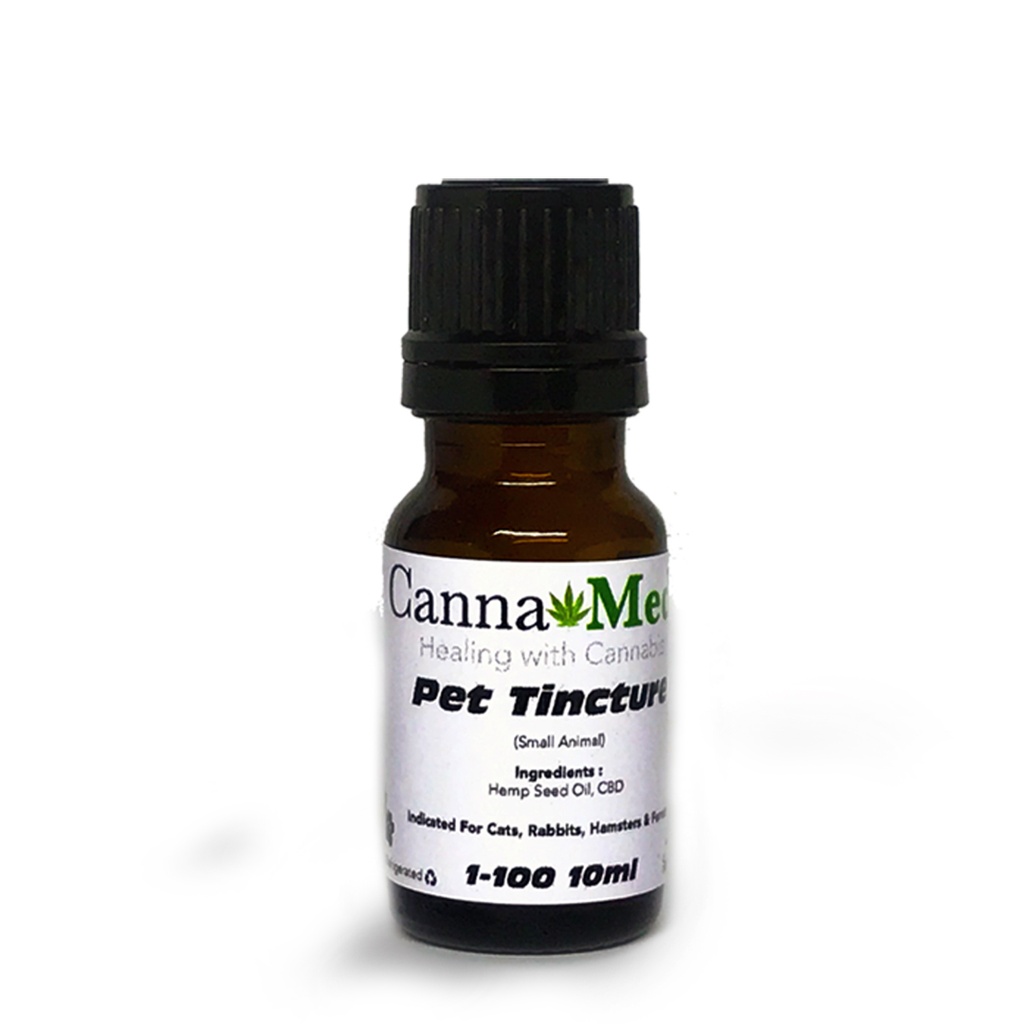 CBD Pet Tincture - Small Pet 1/100 (10ml)