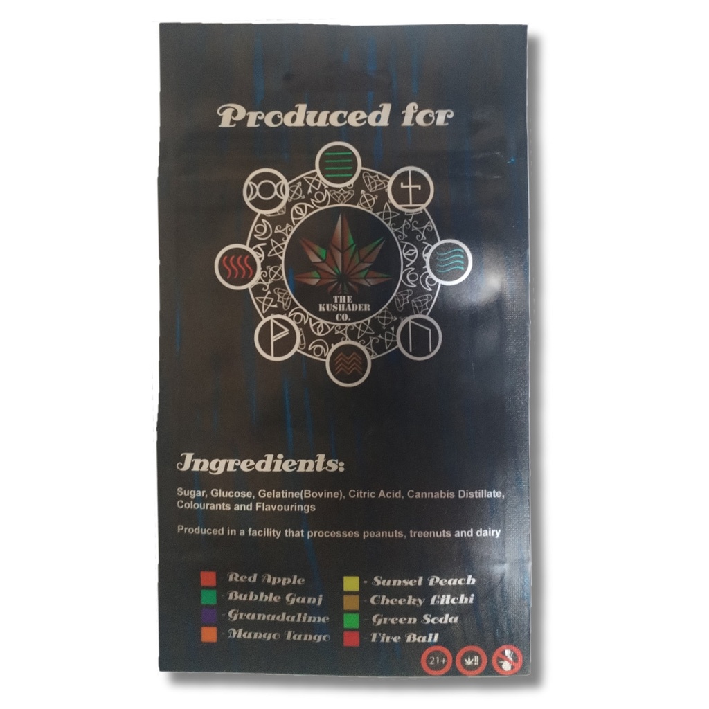 Candy Freaks Ghoulish Gummies - Mango Tango 120mg (4x30mg)