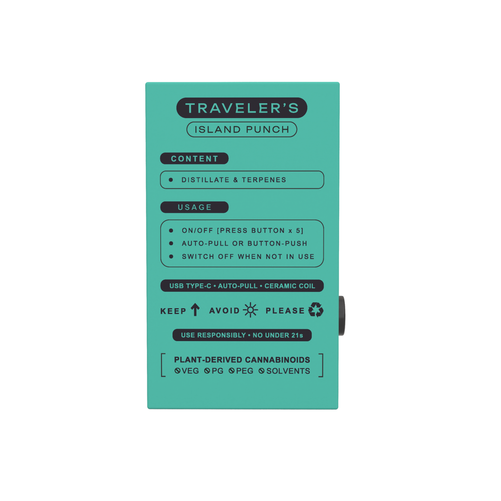 Traveler’s® Stealth Disposable Vapes 1ml - Apple Sauce (Hybrid)