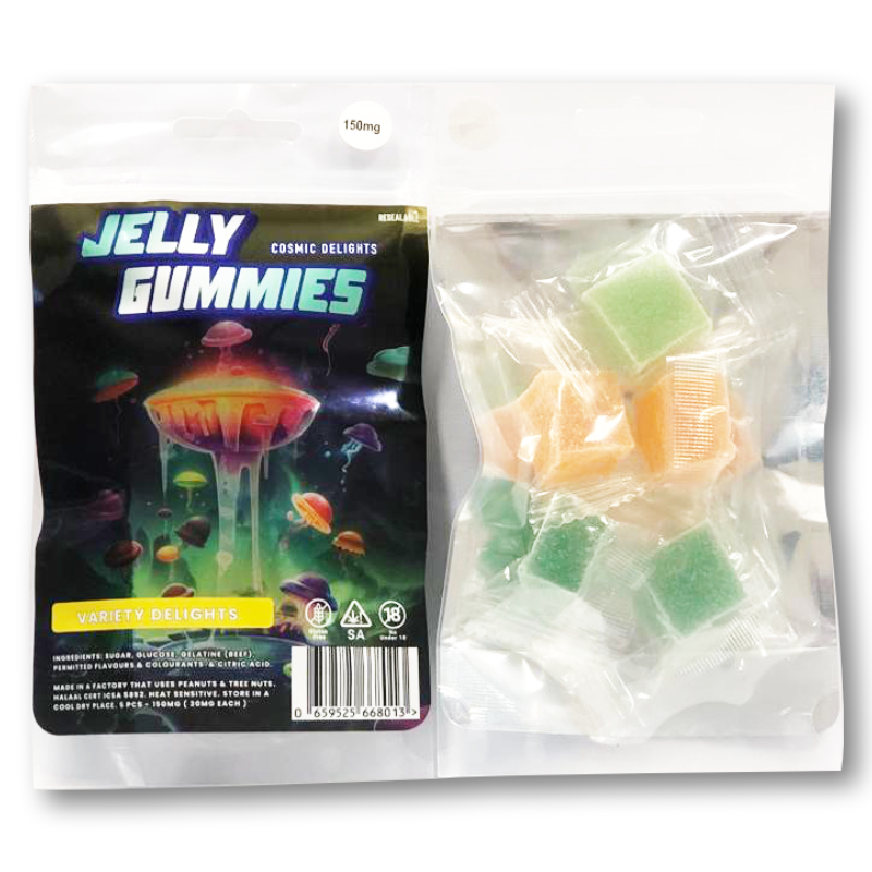 Jelly Gummies - Cosmic Delights - 150mg Full Spectrum
