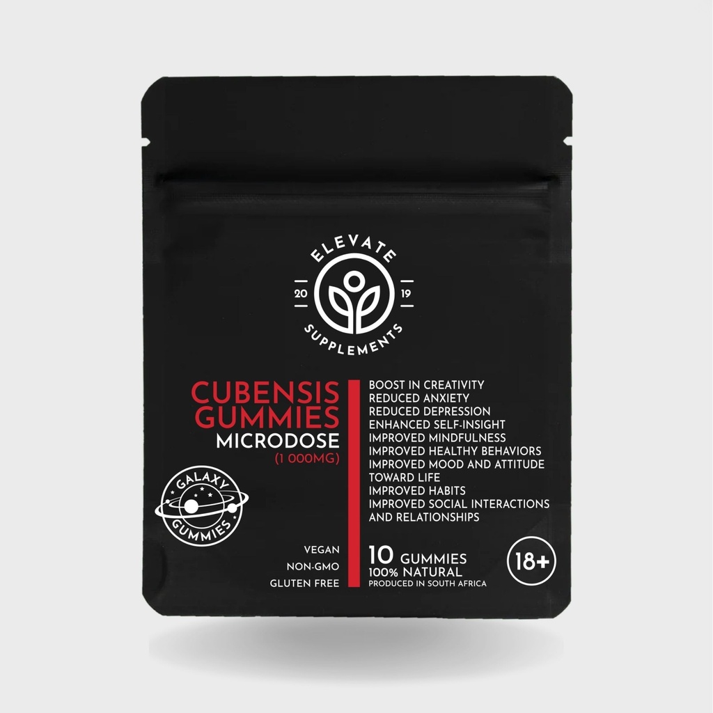 Psilocybin Cubensis Microdose Gummies (10)