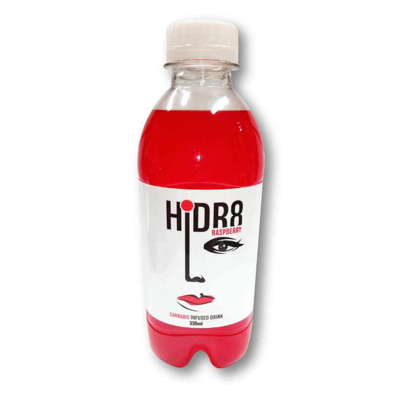 HiDR8 Cannabis Infused Drink 30mg - Raspberry (330ml)