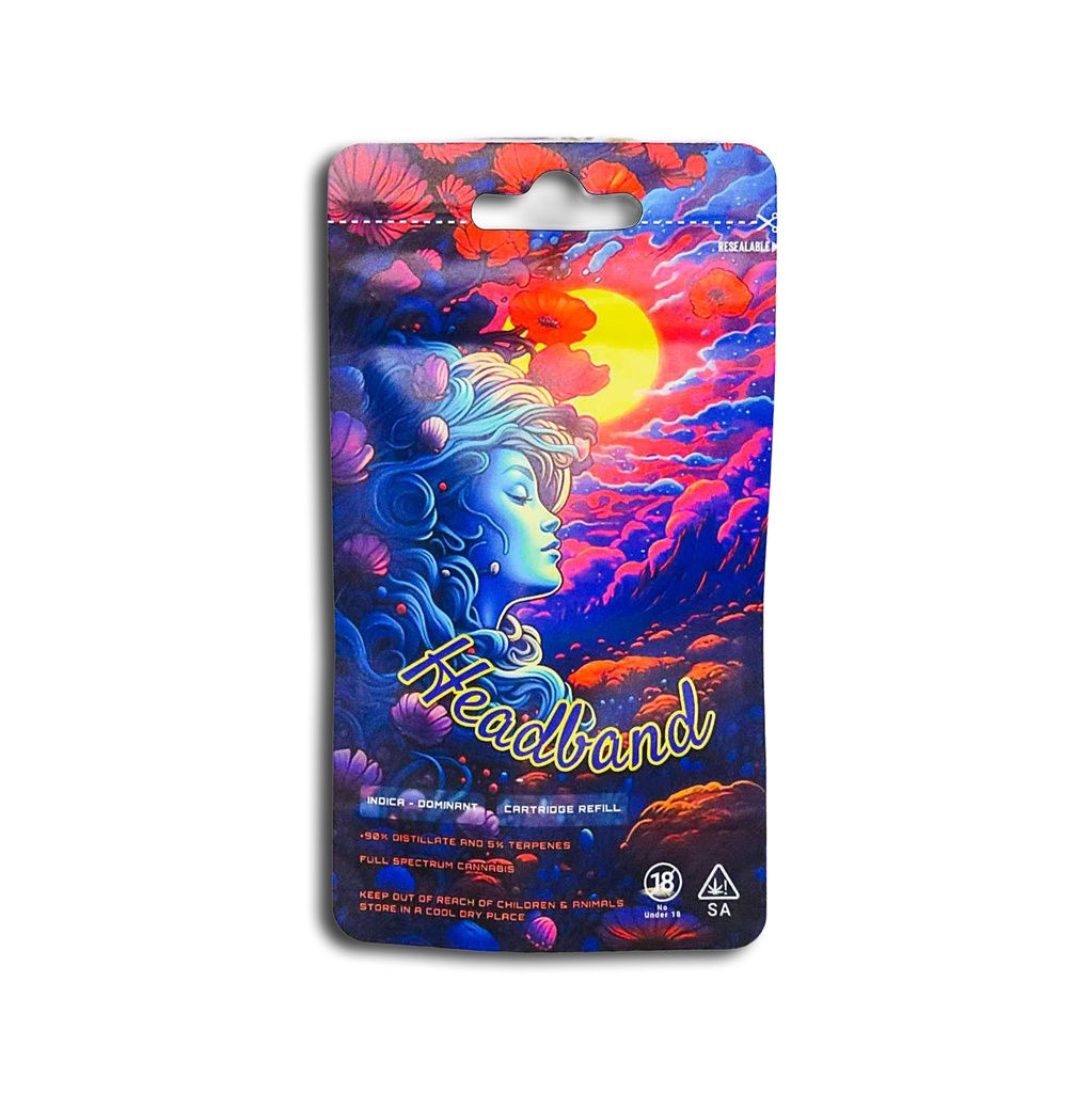 Dreamers Vape Carts 1ml Full Spectrum - Headband (Indica)