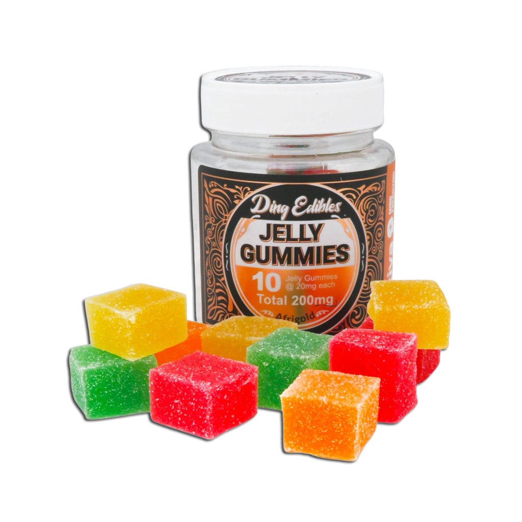 Jelly Gummies - Tutti Fruity 200mg (10x20mg)