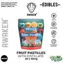 Gummies - Awaken® Fruit Pastilles 200mg (20x10mg)