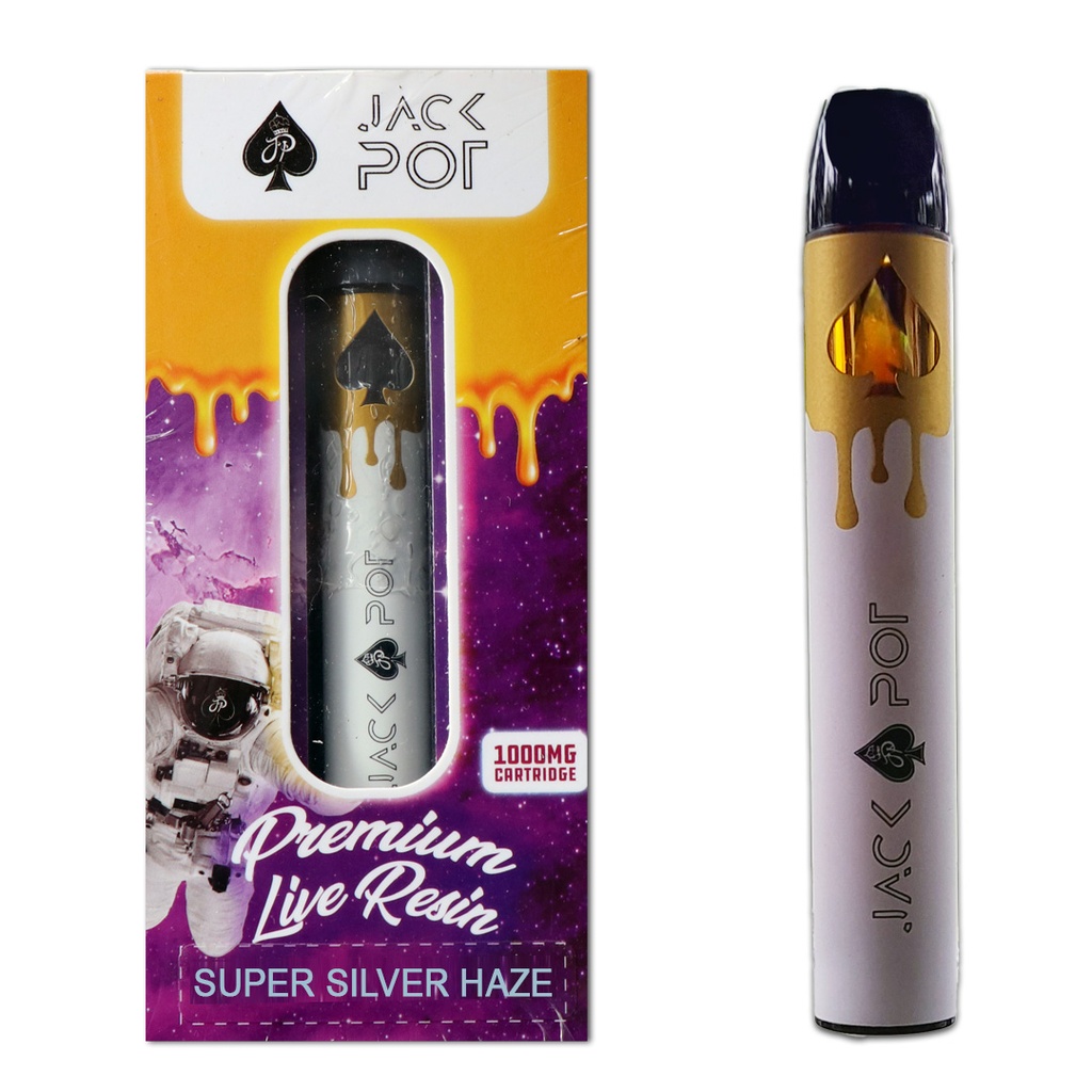 Live Resin Disposable Vapes 1ml - Super Silver Haze (Sativa)