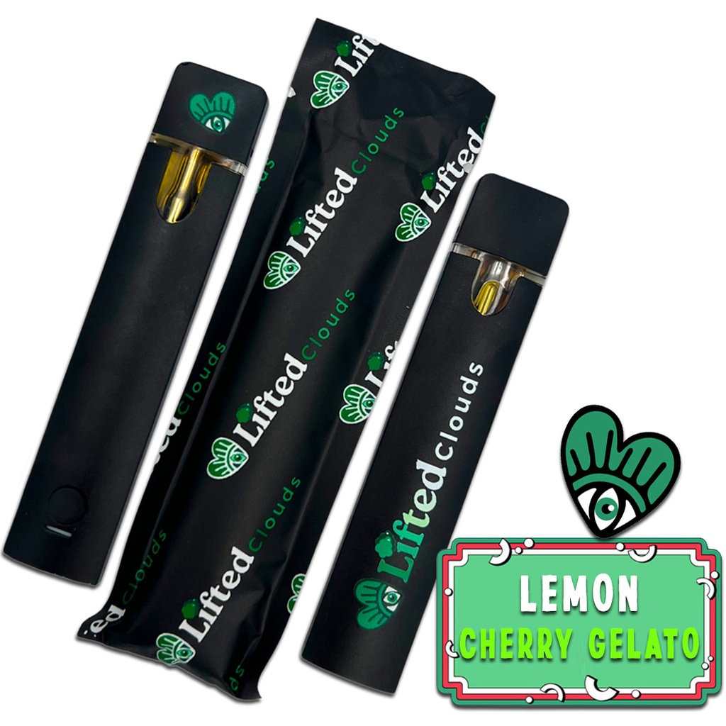 Lifted Delta 9 Disposable Vape 0.5ml (in a sleeve) - Lemon Cherry Gelato (Indica)