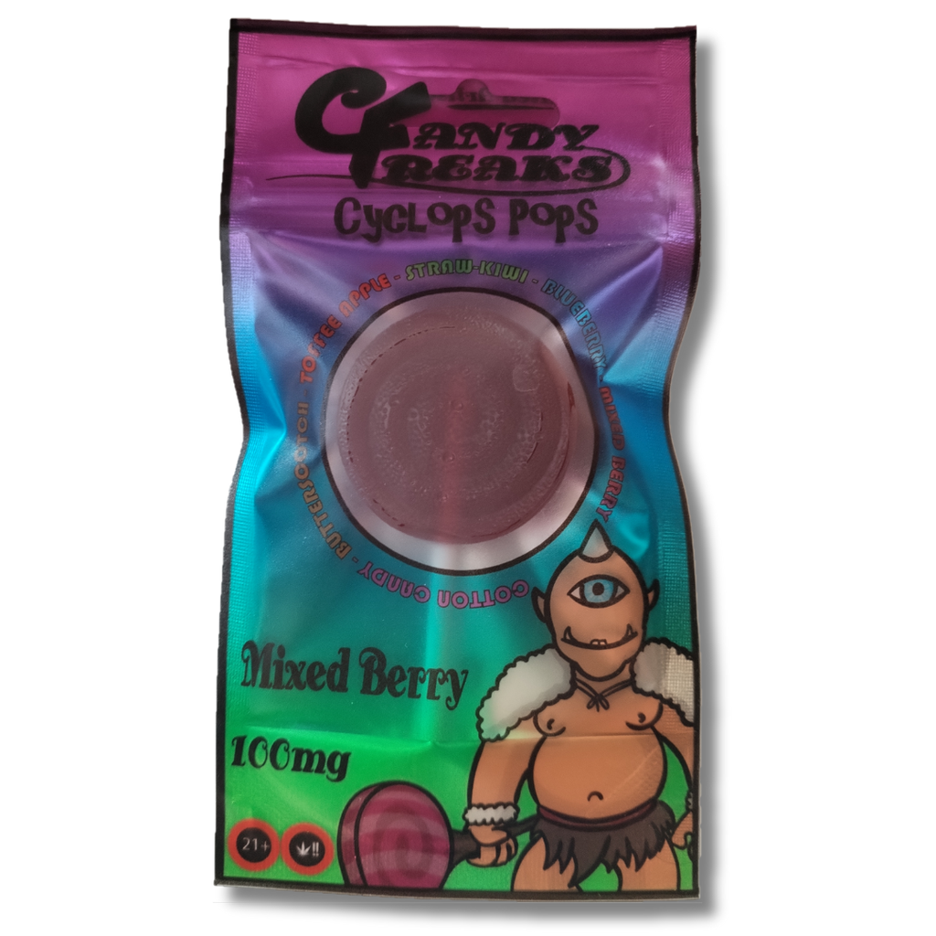 Candy Freaks Cyclops Pops 100mg - Mixed Berry
