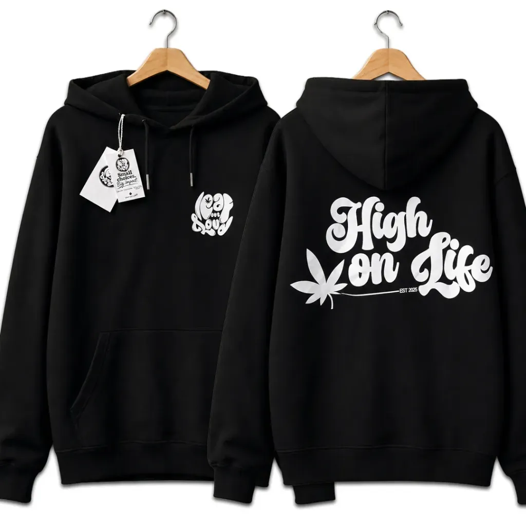 Premium Printed Hoodies - High on Life