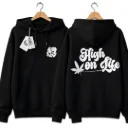 Premium Printed Hoodies - High on Life