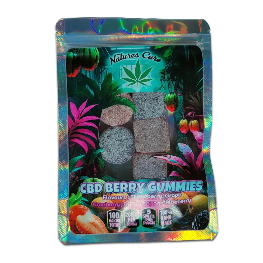 CBD Berry Gummies 100mg (5x20mg)
