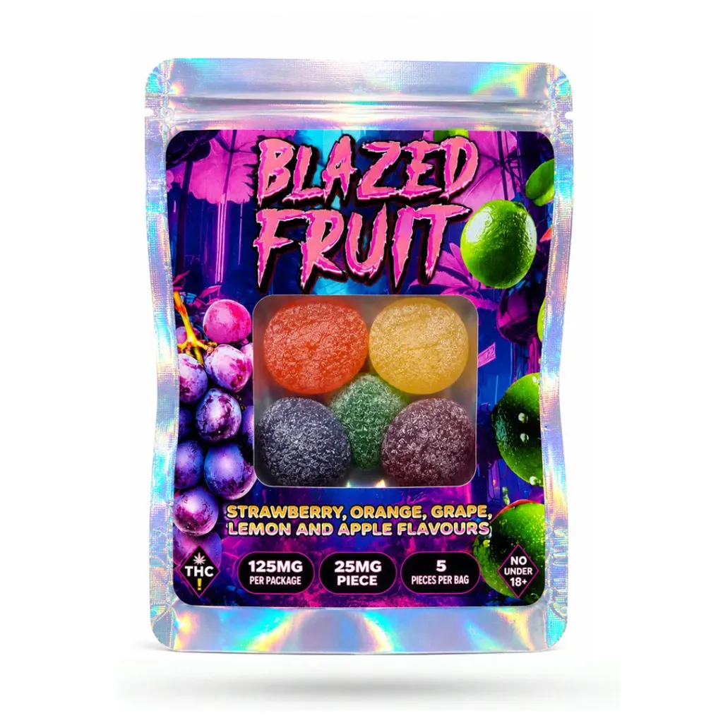 FECO Gummies - Blazed Fruit 125mg (5x25mg)