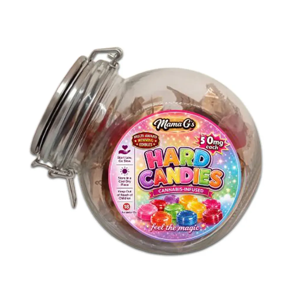 Sugar-Free Hard Candies - Assorted Flavours 2500mg (50x50mg)
