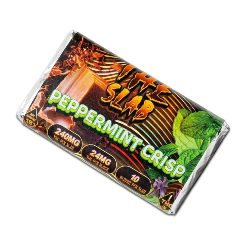 The Slab - Peppermint Crisp Belgian Chocolate 240mg