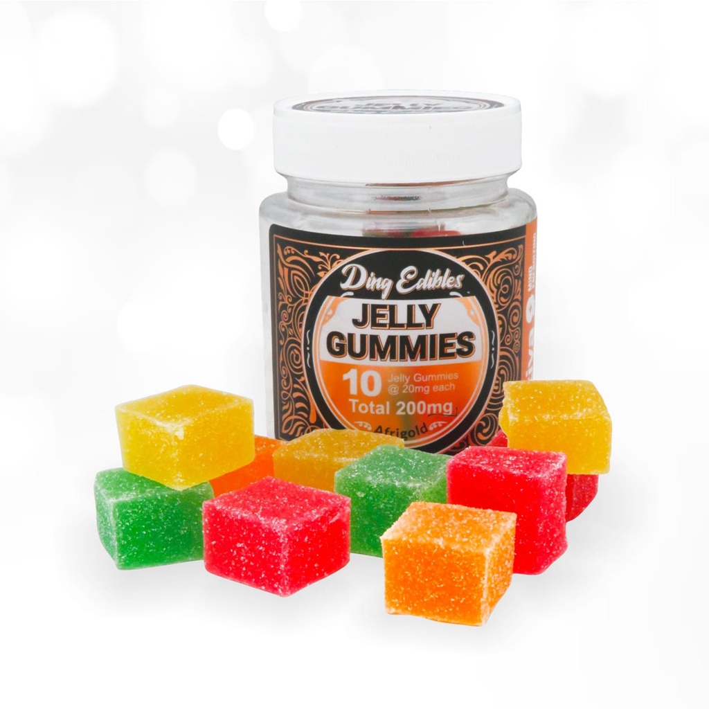 Jelly Gummies - Tutti Fruity 200mg (10x20mg)