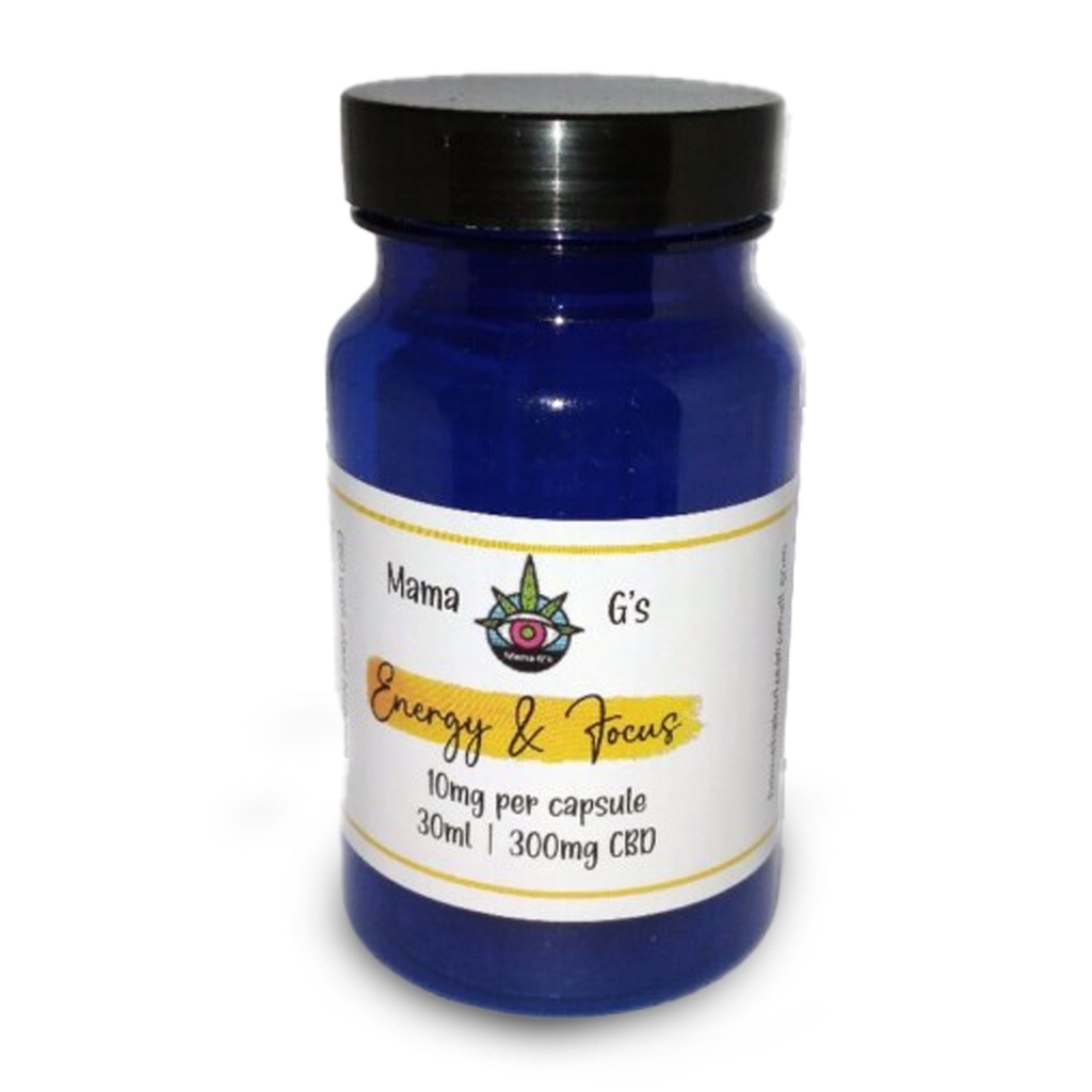 CBD Capsules with Terpenes 31's - Energy & Focus (10 mg)