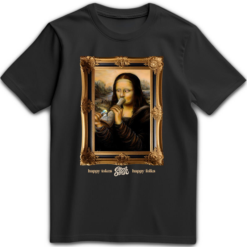 Stash Tee - Bonga Lisa (Small, Black)