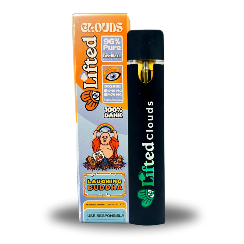 Lifted Delta 9 Disposable Vapes - Laughing Buddha (Sativa)