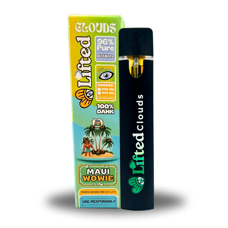 Lifted Delta 9 Disposable Vapes - Maui Wowie (Sativa)