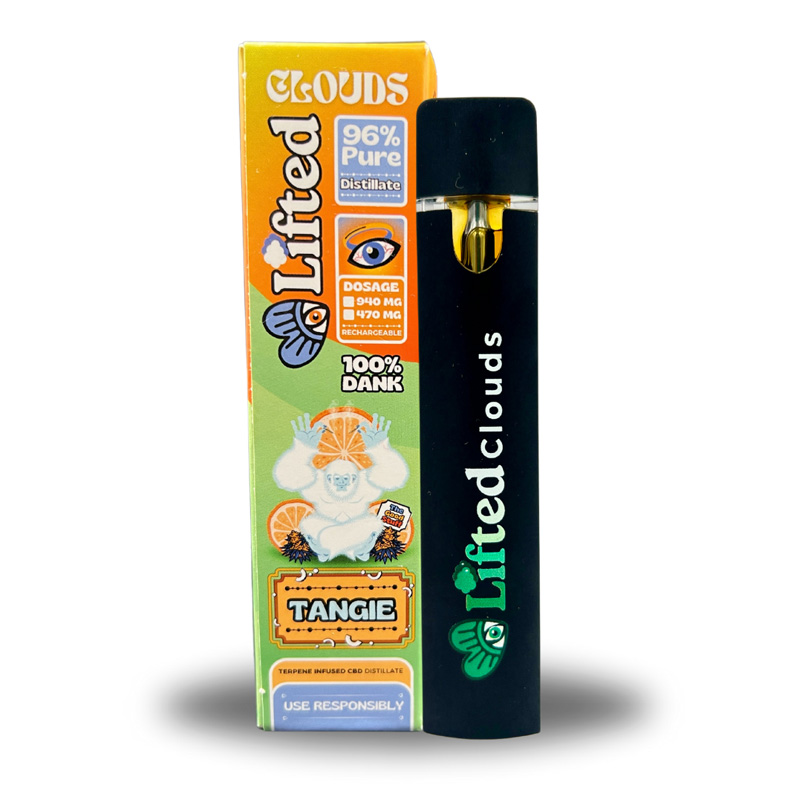 Lifted Delta 9 Disposable Vapes - Tangie (Sativa)