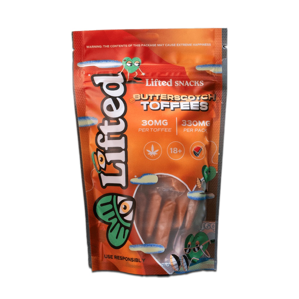 Butterscotch Toffees (150mg)