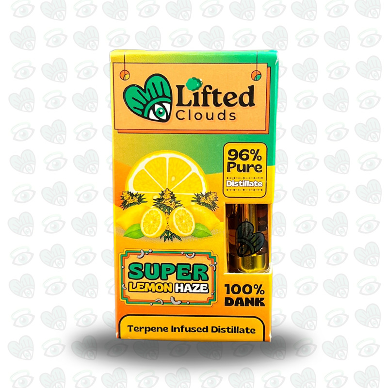 Lifted Distillate Vape Cart - Super Lemon Haze (Sativa) (0.5ml)