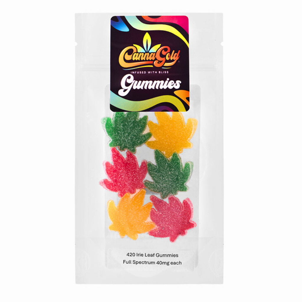 ‘420’ Irie Leaf Gummies - 240mg Full Spectrum (6x40mg)