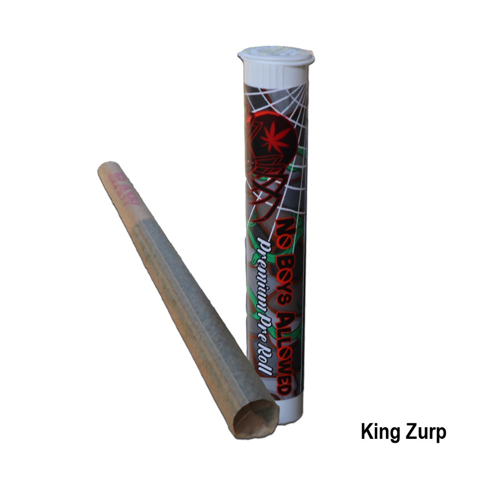 No Boys Allowed Premium Indoor Pre-Rolls - King Zurp