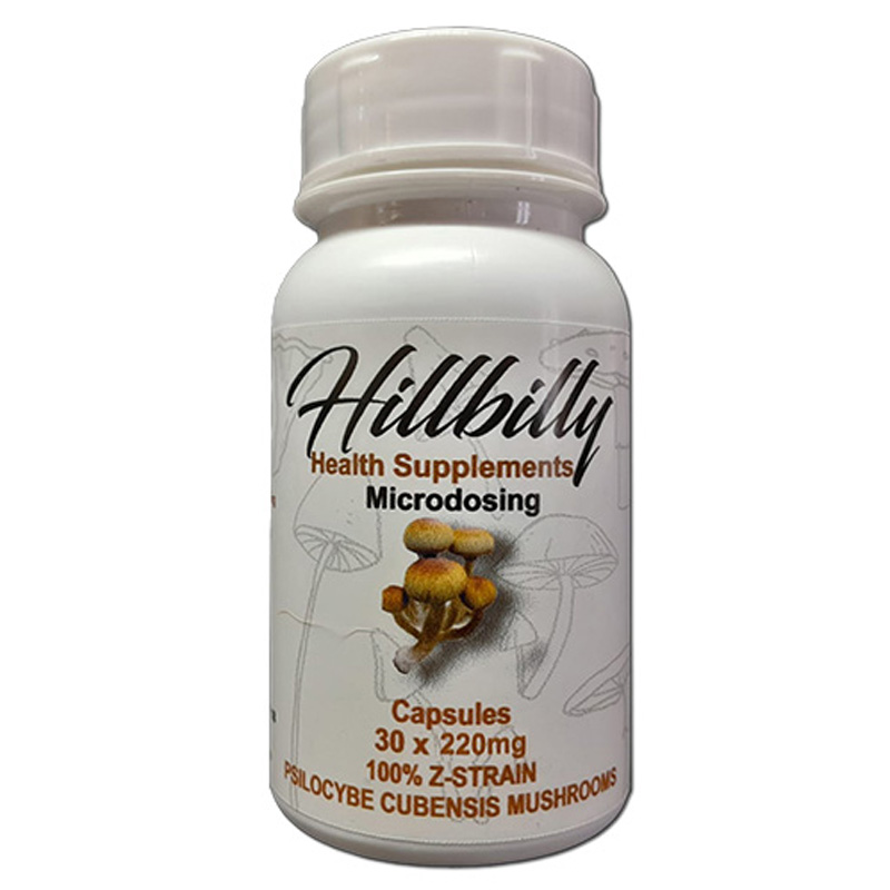 Hillbilly Psilocybin Microdosing Capsules (Z-Strain) 30's