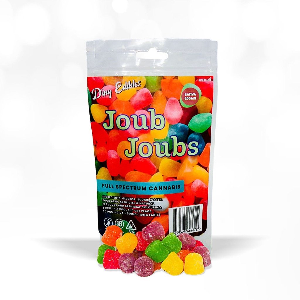 Gummies - Joub Joubs 200mg (20x10mg) - Sativa