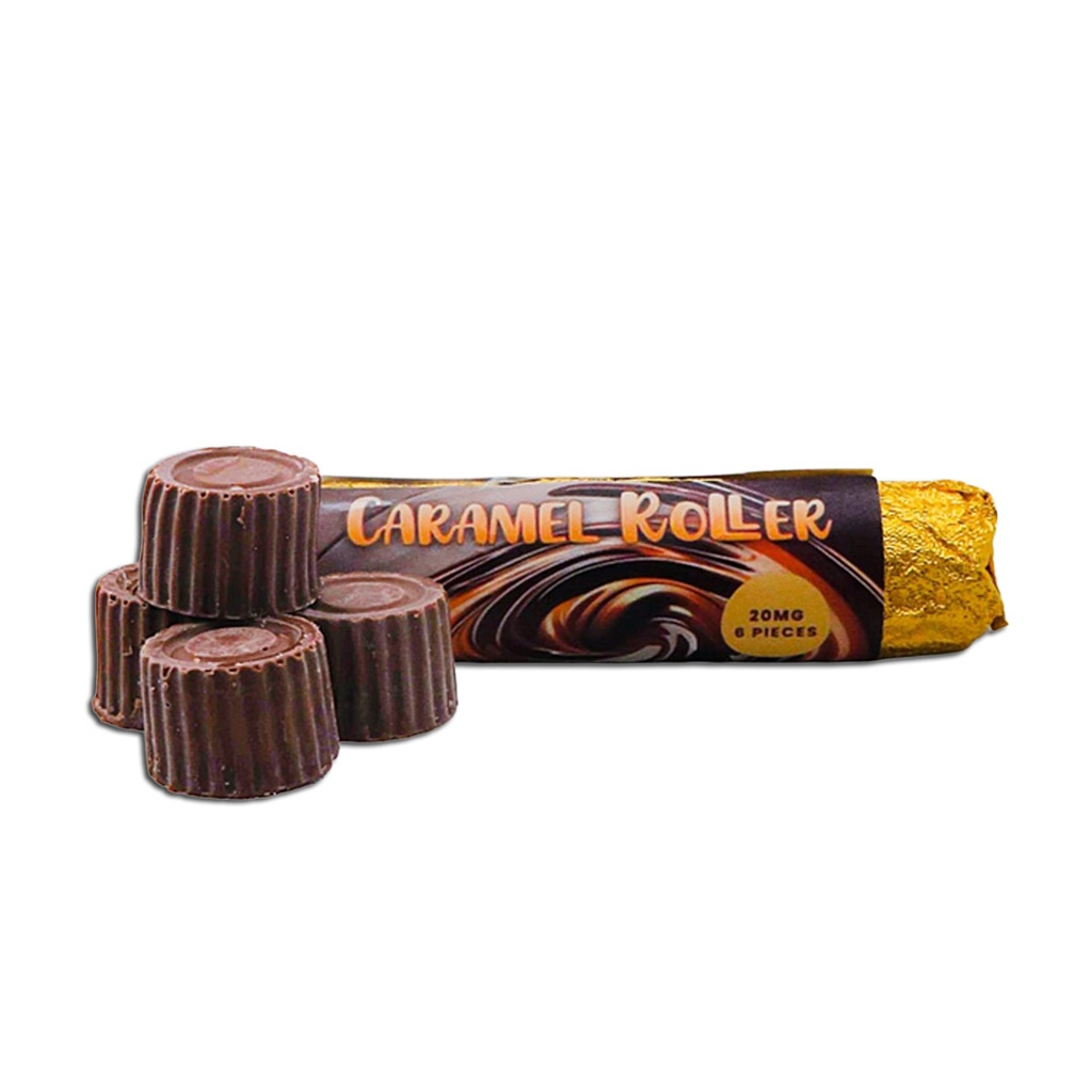 Rollers 120mg Full Spectrum (6x20mg) - Caramel