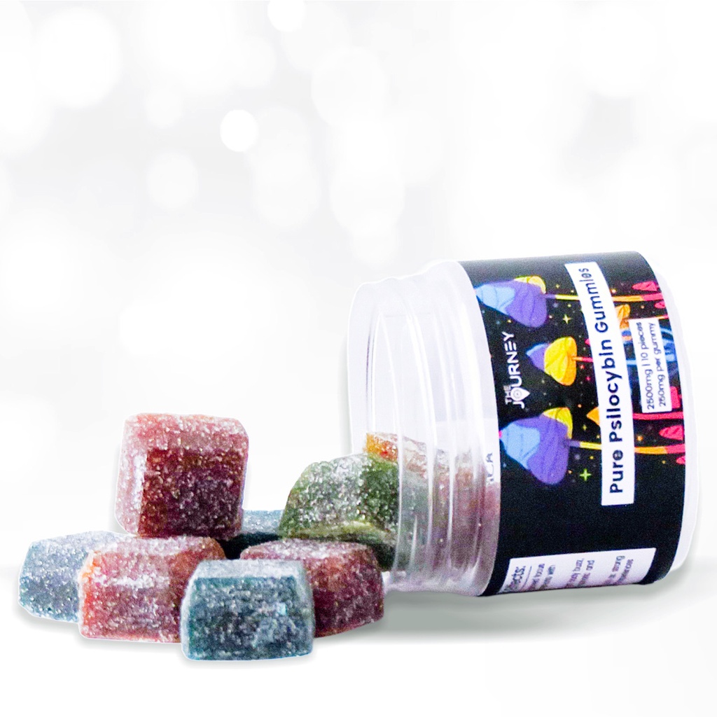 The Journey Mushroom Gummies 2500mg (10x250mg)