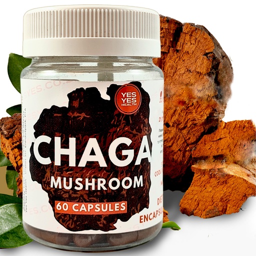 YesYes Health - Chaga Mushroom 60's