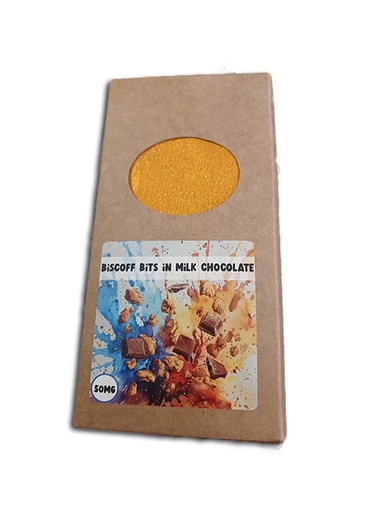100g Biscoff Cookie Crumble & Milk Chocolate Slabs (Pack of 3)