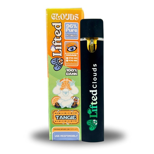Lifted Delta 9 Disposable Vapes - Tangie (Sativa)