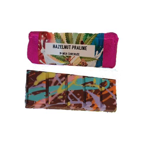Hazelnut Praline Mini Chocolate Slabs
