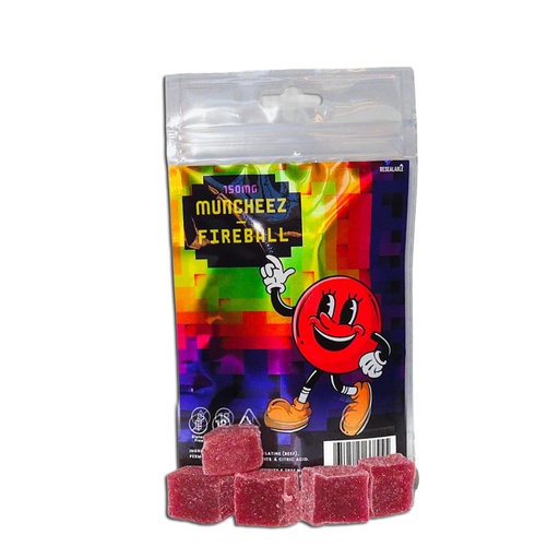Jelly Gummies - Muncheez 150mg (5x30mg) - Fireball