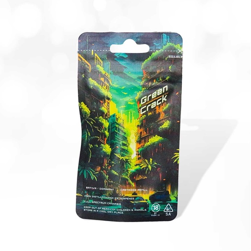 Dreamers Vape Carts 1ml Full Spectrum - Green Crack (Sativa)