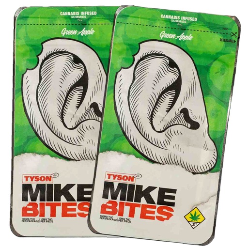 Mike Bites - Green Apple 250mg (10x25mg)