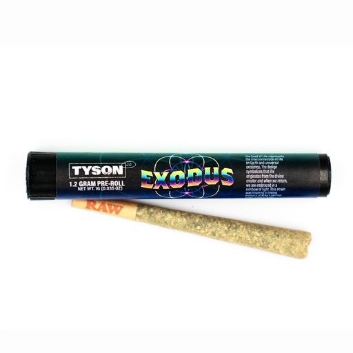 Tyson Premium Pre-Rolls 1.2g - Exodus
