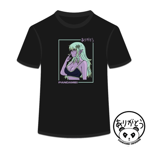 PandaMei Cotton Shirt - Smoking Elf