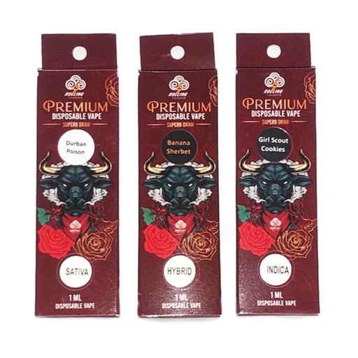 Rolling Thunder Disposable Vape 1ml - Girl Scout Cookies (Indica)