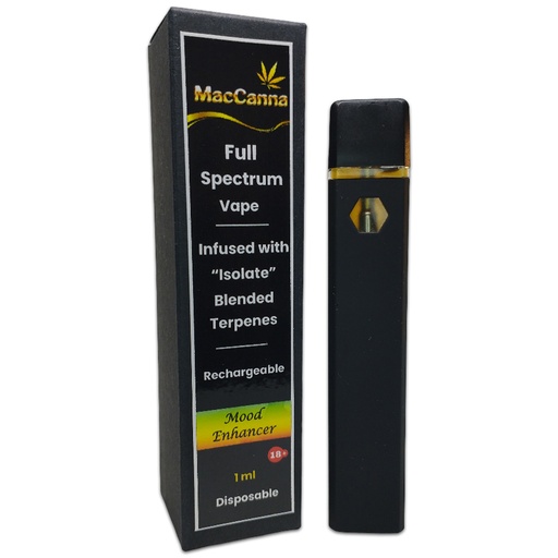 Full Spectrum Disposable Vape 1ml - "Mood Enhancer"