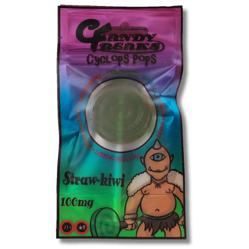 Candy Freaks Cyclops Pops 100mg - StrawKiwi